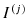  I^{(j)}% 