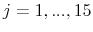  j=1,...,15