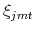 \xi_{jmt}
