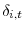  \delta_{i,t}