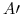  A\prime