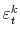  \varepsilon_t^k