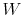  W