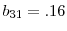  b_{31}=.16