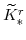  \widetilde{K}^{r}_{\ast}