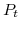  P_{t}
