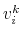  v_{i}^{k}