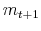 \displaystyle m_{t+1}