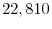 22,810