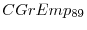  CGrEmp_{89}