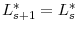  L_{s+1}^{\ast}=L_{s}^{\ast}
