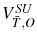  V_{\bar{T},O}^{SU}