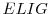  ELIG