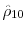  \hat{\rho}_{10}