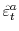  \hat{\varepsilon}_{t}^{a}
