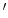  ^{\prime}