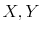  X,Y