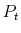  P_{t}