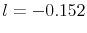  l=-0.152