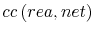  cc\left( rea,net\right) 