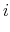\displaystyle i