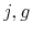  j,g