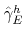  \hat{\gamma}_{E}^{h}