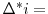  \Delta^{\ast}i=
