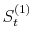  S_{t}^{(1)}
