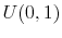  U(0,1)