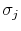 \sigma_{j}