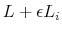 \displaystyle L+\epsilon L_i
