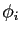 $ \phi_{i}$