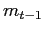 $ m_{t-1}$