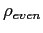 $ \rho_{even}$