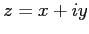 $z=x+iy$