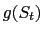$ g(S_{t})$
