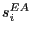 $ s_{i}^{EA} $