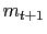 $ m_{t+1}$