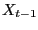 $\displaystyle X_{t-1}$