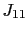 $\displaystyle J_{11}$