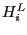 $ H_{i}^{L}$