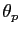 $ \theta_{p}$