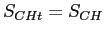 $ S_{CHt} =S_{CH}$