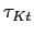 $ \tau_{Kt}$