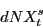 \begin{displaymath} dNX^s>0 \end{displaymath}