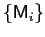 $ \left\{ \mathsf{M}_{i}\right\} $