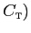 $ C_{\text{\textsc{t}}})$