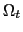 $ \Omega_{t}$