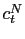$ c_{t}$